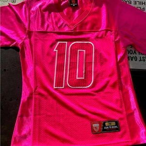 LA chargers pink women’s jersey